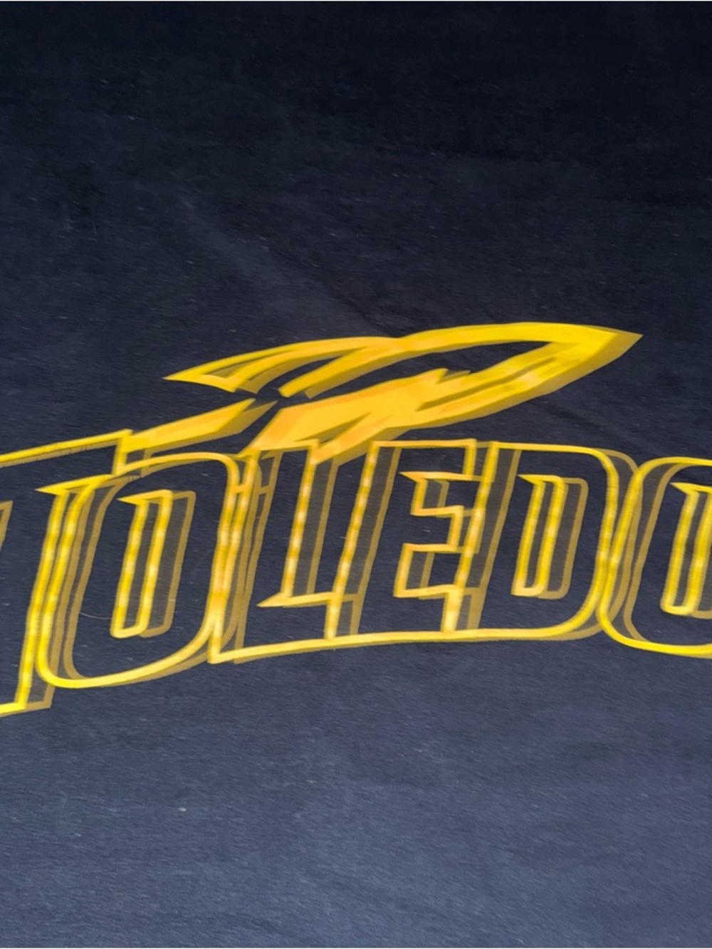 University of Toledo Rocket Flag College Nation Extra Large a Queen Blanket Blue